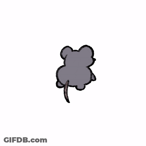 Cute Mouse Break Dance GIF