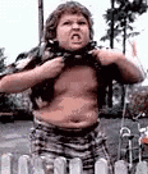 Cute Naughty Kid Dancing Ickey Shuffle GIF