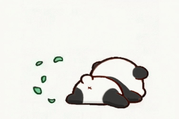 Cute Panda Fart GIF