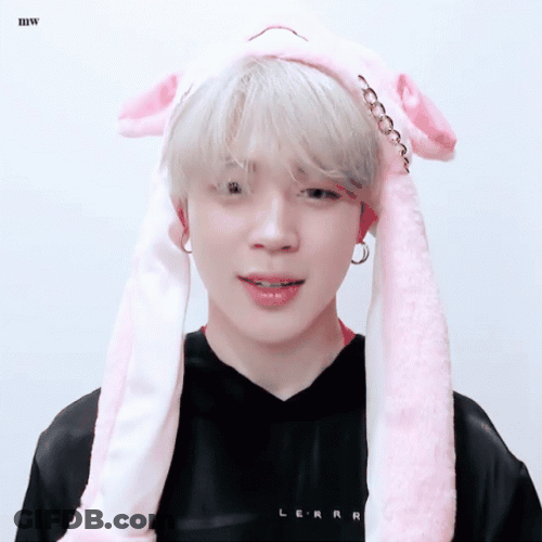 Cute Park Jimin Heart GIF