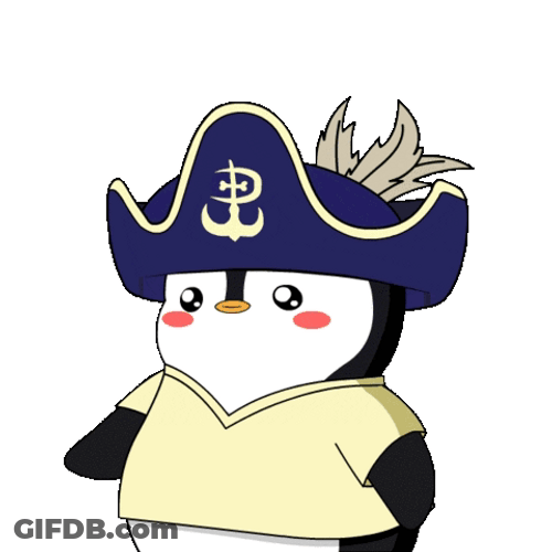 Cute Penguin Aye Aye GIF