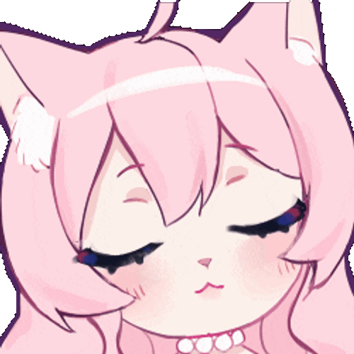 Cute Pink Girl Blushing GIF