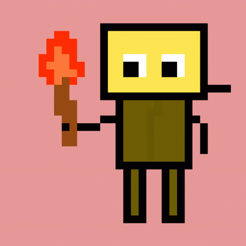 Cute Pixel Pixwar Ccode GIF