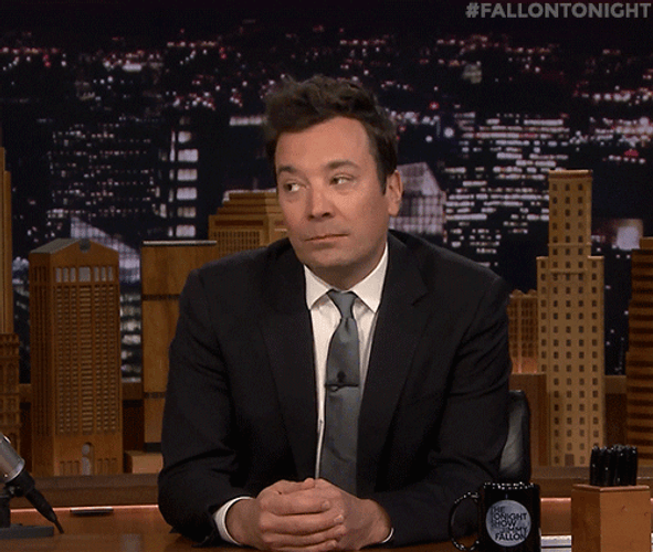 Cute Pout Jimmy Fallon GIF