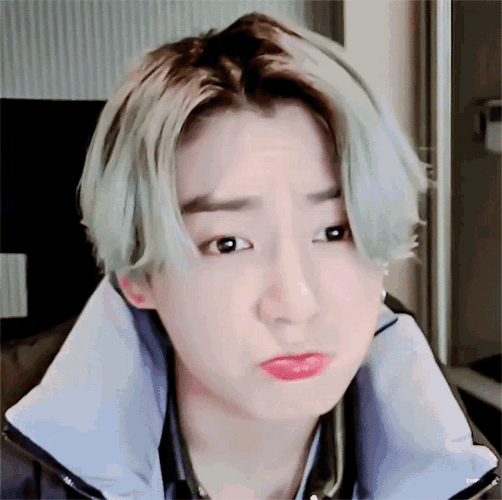 Cute Pout Jungkook GIF