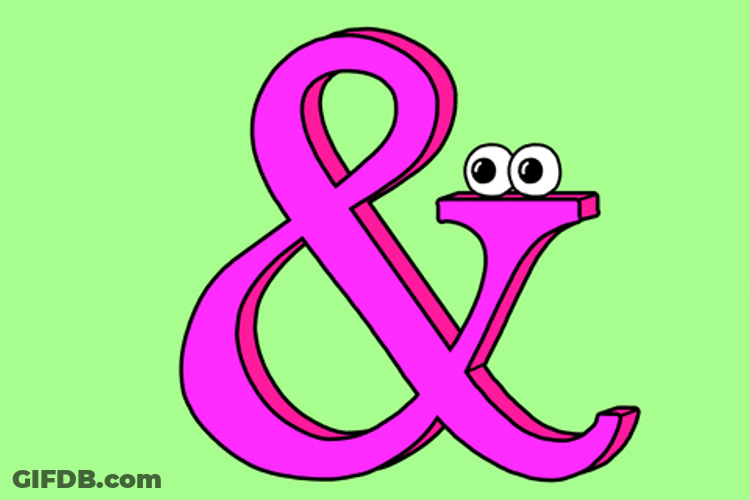 Cute Purple Animated And Symbol GIF