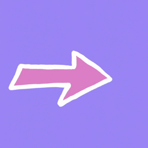 Cute Purple Pink Arrow Left GIF