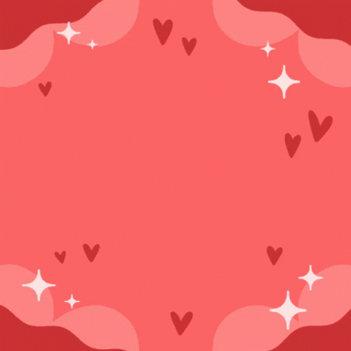 Cute Red Lettering Happy Valentines Day GIF