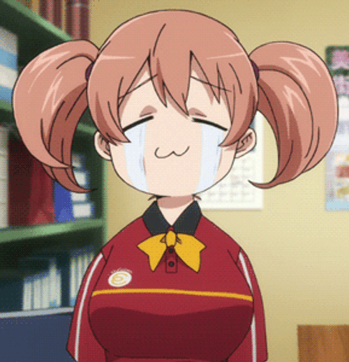 Cute Sad Crying Chiho Sasaki GIF