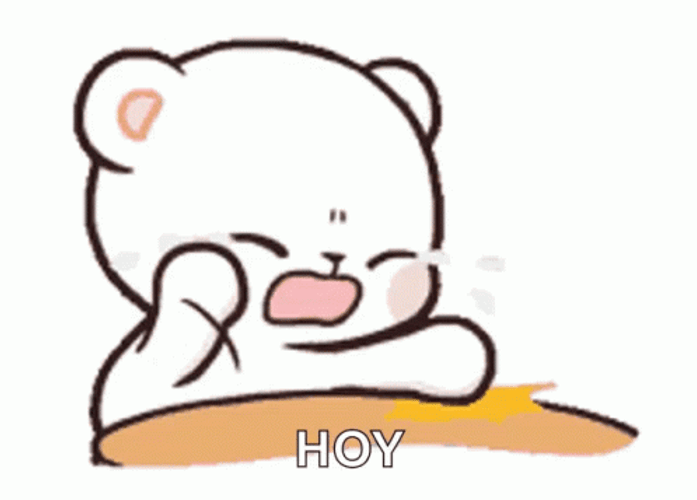 Cute Sad Milk Bear Tantrum GIF