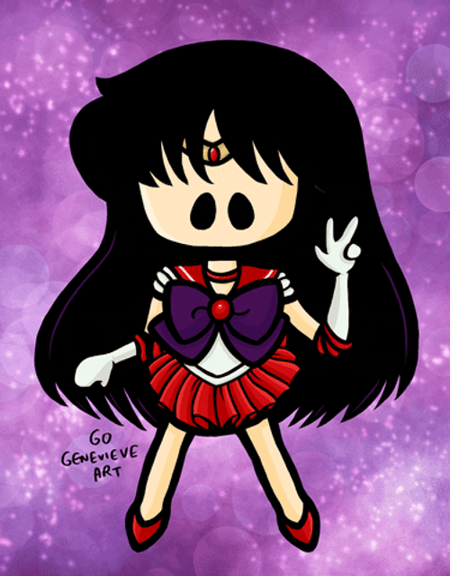 Cute Sailor Moon Chibi Animation GIF