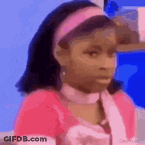 Cute Sassy Kid Looking Around GIF