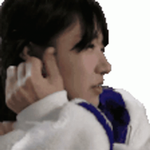 Cute School Girl Itchy GIF