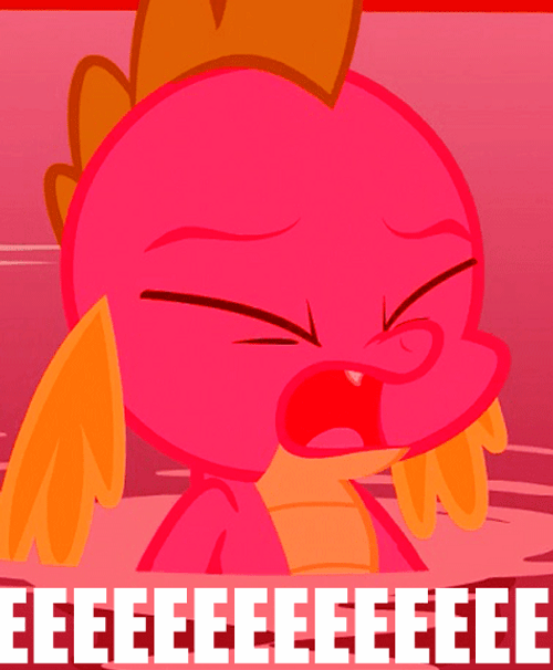 Cute Screaming Little Dragon Reeee GIF