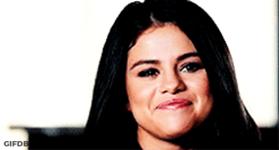 Cute Selena Gomez Talking GIF