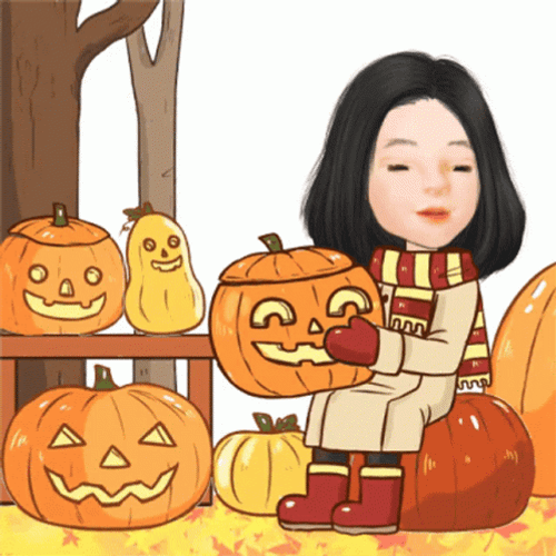 Cute Shiba Excited For Pumpkin Dance GIF