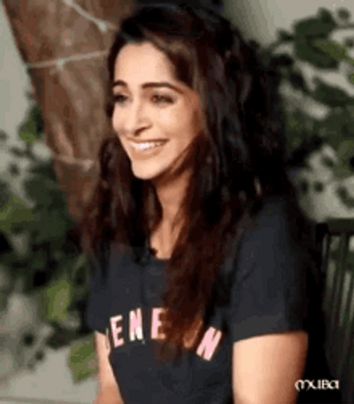 Cute Shy Girl Cover Face Smiling GIF