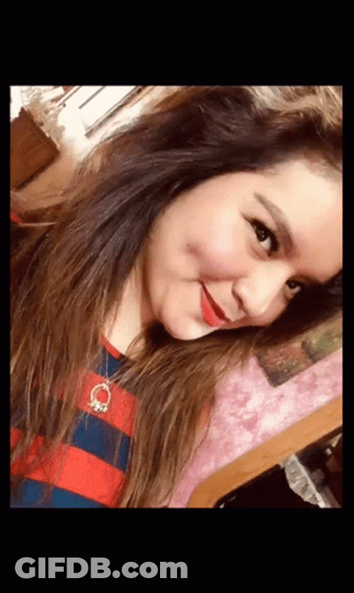 Cute Shy Girl With Dimple GIF