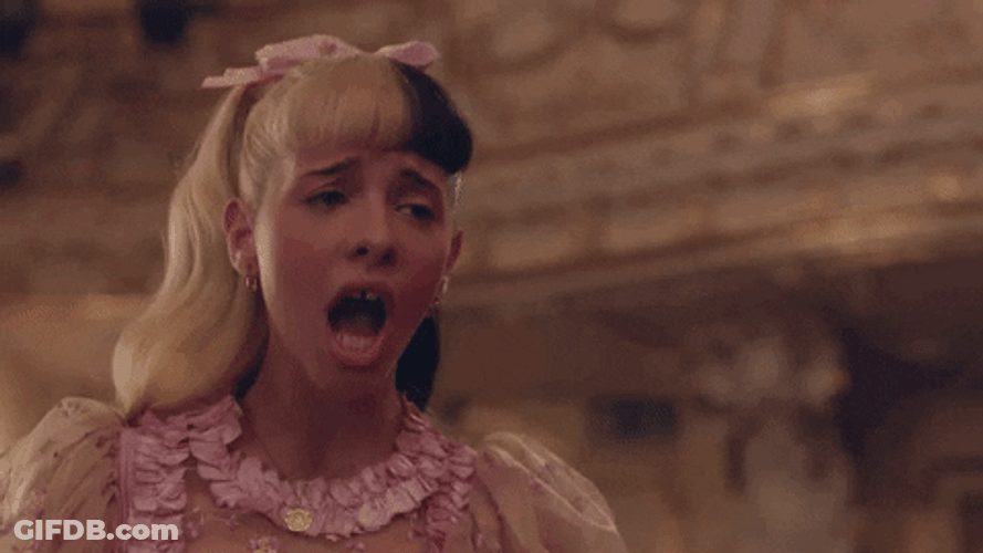 Cute Singing Melanie Martinez GIF