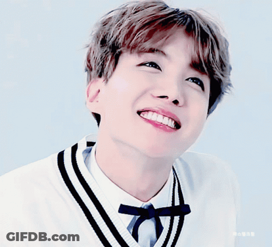 Cute Smiling Jhope GIF