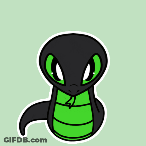 Cute Snake Beast Mode GIF