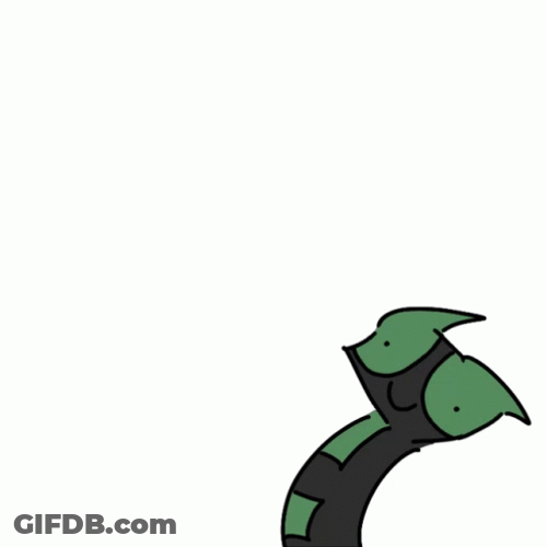 Cute Snake Swaying Its Head GIF
