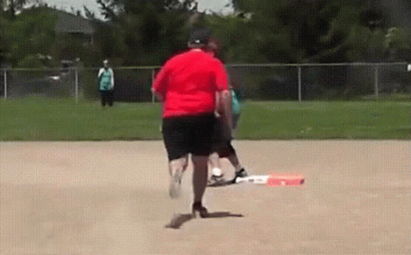 Cute Softball Funny Split GIF