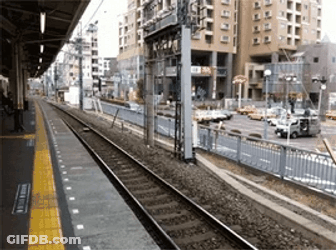 Cute Sushi Train Funny Lunch Time GIF