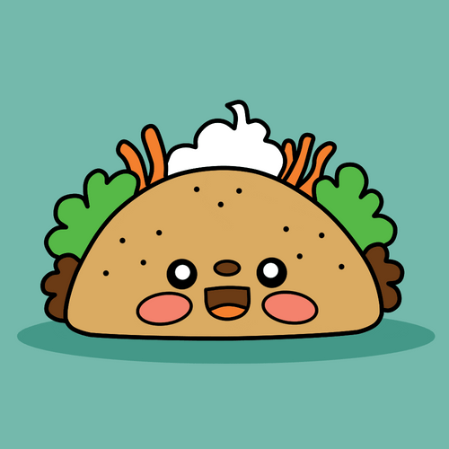 Cute Taco Eaten Dirty Taco Tuesday GIF