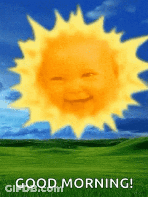 Cute Teletubbies Baby Sun GIF