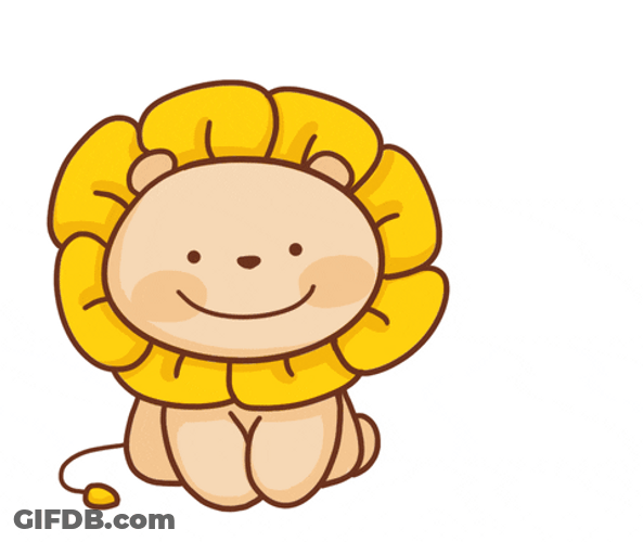Cute Thank You Bowing Flower GIF