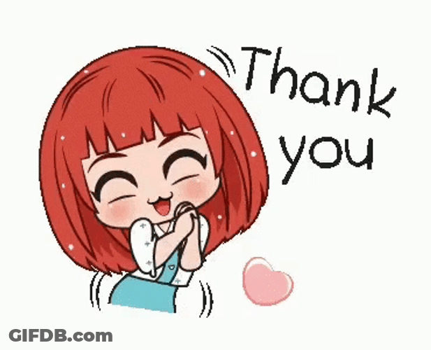 Cute Thank You Sweet Smiling Girl GIF