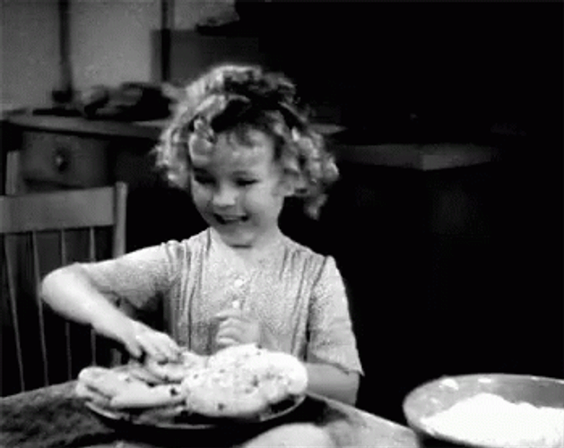 Cute Thief Shirley Temple GIF