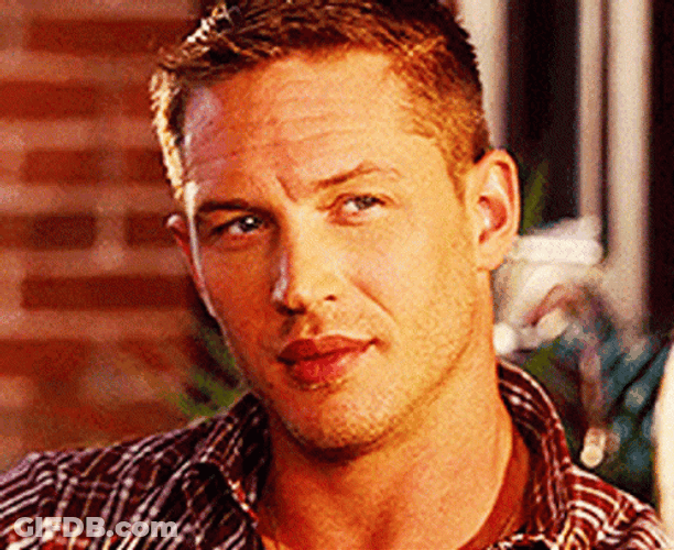 Cute Tom Hardy GIF
