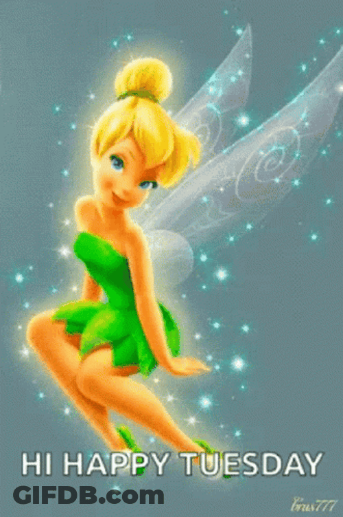Cute Tuesday Tinkerbell Pose GIF