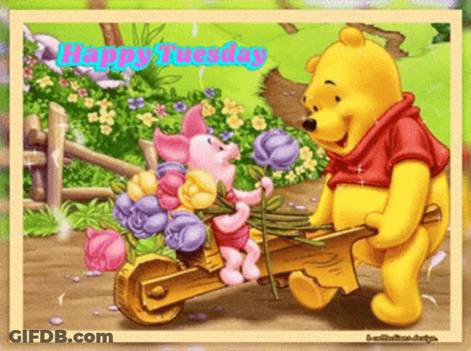 Cute Tuesday Winnie The Pooh GIF