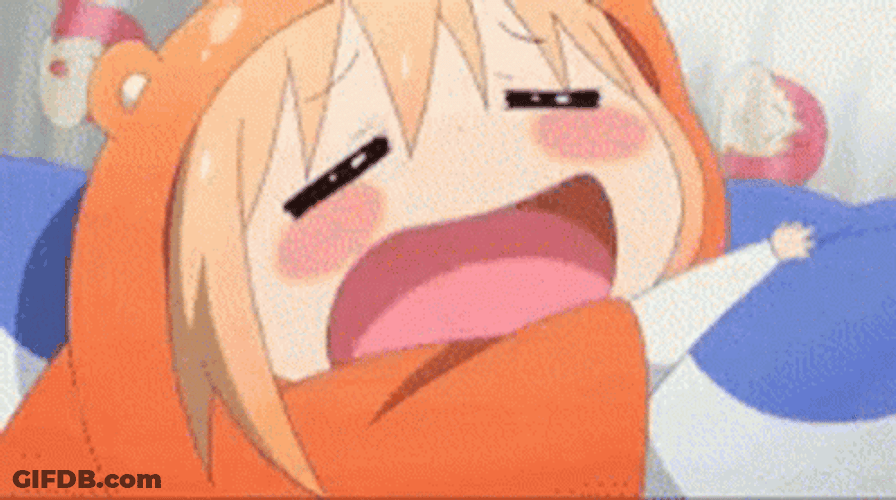 Cute Umaru Chan Sleeping GIF