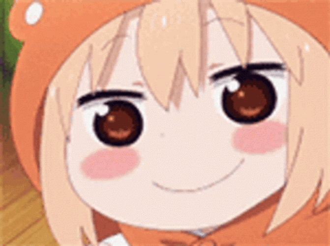 Cute Umaru Chan Smiling GIF