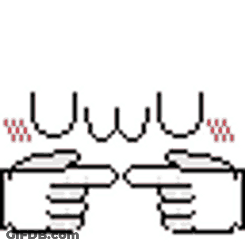 Cute Uwu Hand Gesture GIF