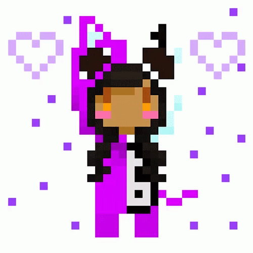Cute Violet Aphmau Dancing GIF