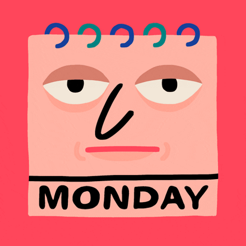 Cute Wednesday Calendar Emotions GIF