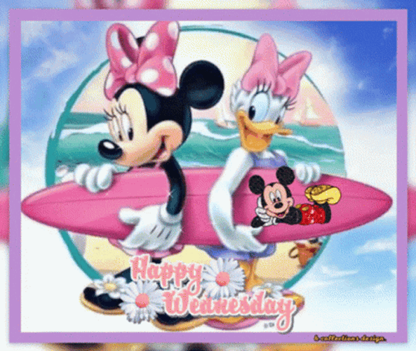 Cute Wednesday Mickey And Friends GIF