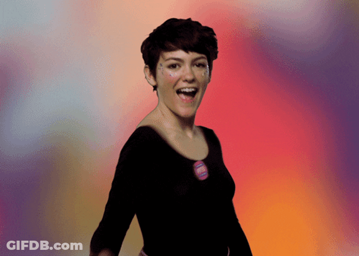 Cute Woman Thumbs Up Approval GIF