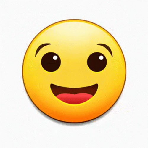 Cute Yellow Emoji Wink GIF