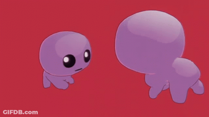 Cute Yippee Creature Playing GIF