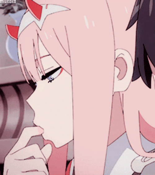 Cute Zero Two GIF