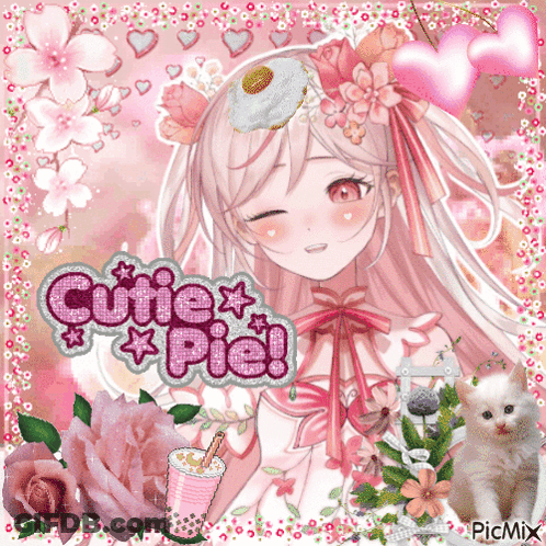 Cutie Pie Girl GIF