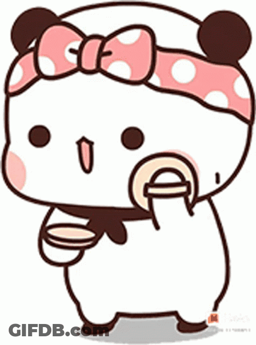 CUTIE Sticker Powder Time GIF