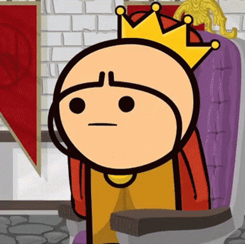 Cyanide And Happiness King Clapping GIF