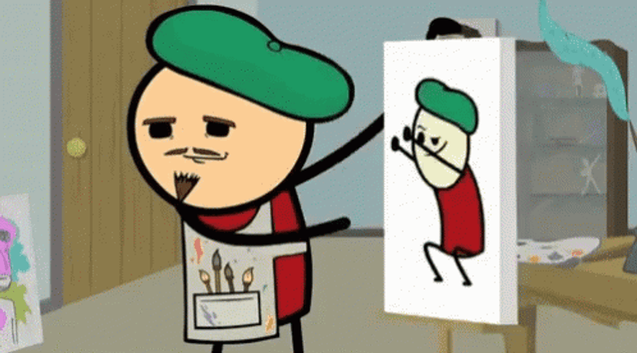 Cyanide And Happiness Painter GIF